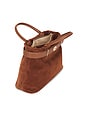 view 5 of 7 Roan Suede Top Handle Tote in Sable