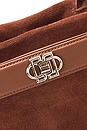 view 7 of 7 Roan Suede Top Handle Tote in Sable