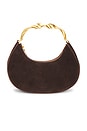 view 1 of 4 Nixi Twist Handle Bag in Cacao