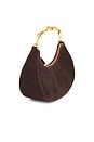 view 3 of 4 Nixi Twist Handle Bag in Cacao