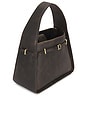 view 5 of 6 PEQUENA BOLSA DE BALDE CLEO in Distressed Chocolate