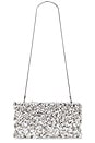 view 1 of 6 Reese Beaded Clutch in Silver