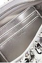 view 5 of 6 Reese Beaded Clutch in Silver