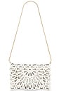 view 1 of 6 Mccall Laser Cut Clutch in Cream