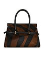 view 4 of 8 River Small Top Handle Bag in Cocao Multi