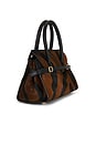 view 5 of 8 River Small Top Handle Bag in Cocao Multi