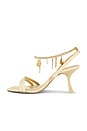 view 5 of 5 Caspian Raffia Strappy Heel in Natural