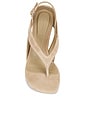 view 4 of 5 SANDALIA DARYA SUEDE WEDGE THONG in Desert