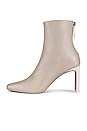 view 5 of 5 Kelsey Square Toe Heeled Boot in Egret & Tan