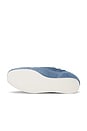 view 6 of 6 Georgie Elasticized Denim Leather Sneaker in Denim