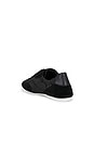 view 3 of 6 Georgie Elasticized Nylon Sneaker in Black