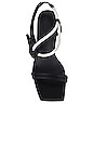 view 4 of 5 Cassie Crystal Strappy Sandal in Black