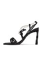 view 5 of 5 Cassie Crystal Strappy Sandal in Black