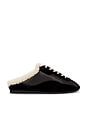 view 1 of 6 SLIPS-ON GEORGIE  in Black & Ecru