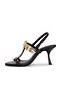 view 6 of 5 ESCARPINS LULA  in Black & Gold