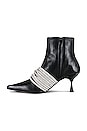 view 5 of 5 Lian Multi Strap Crystal Ankle Boot in Black