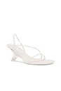 view 2 of 5 Shadow Wedge Sandal in White