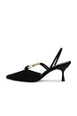 view 5 of 5 Love Knot Slingback in Black