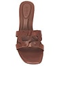 view 4 of 5 Monogram Block Heel in Sable