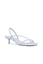 view 2 of 5 Cedonia Stud Strappy Kitten Heel Sandal in Periwinkle Sky