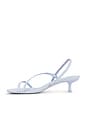view 5 of 5 Cedonia Stud Strappy Kitten Heel Sandal in Periwinkle Sky