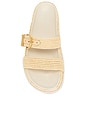 view 4 of 5 Aida Buckle Sandal in Natural