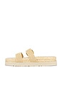 view 5 of 5 Aida Buckle Sandal in Natural