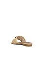 view 3 of 5 Delphi Flat Sandal in Natural
