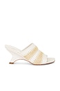 view 1 of 5 Shadow Mule Raffia Sandal in Cream