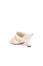 view 3 of 5 Shadow Mule Raffia Sandal in Cream