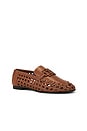 view 2 of 5 Dion Woven Leather Loafer in Sable