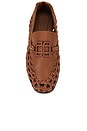 view 4 of 5 Dion Woven Leather Loafer in Sable
