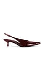 view 1 of 5 Sylvie Slingback Heel in Cranberry