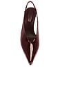 view 4 of 5 Sylvie Slingback Heel in Cranberry