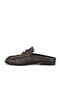view 5 of 5 MULE MOCASSIM DEAN in Distressed Chocolate