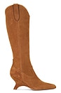 view 1 of 5 Shadow Western Boot in Chestnut