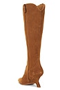 view 3 of 5 Shadow Western Boot in Chestnut