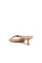 view 3 of 5 Amaya Suede Strappy Kitten Heel in Camel
