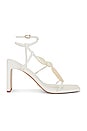 view 1 of 5 Theresa Strappy Square Toe Heel Sandals in Bone