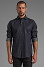 view 4 of 6 Andre Denim Shirt in Dark Indigo