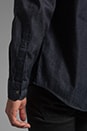 view 6 of 6 Andre Denim Shirt in Dark Indigo