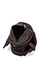 view 4 of 5 Waxwear Survey Bag in Chocolate/Navy in Chocolate & Navy