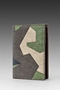 view 1 of 6 Swedish M90 Camo Vertical Flap Wallet in Green/Black in Green & Black