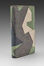 view 3 of 6 Swedish M90 Camo Vertical Flap Wallet in Green/Black in Green & Black