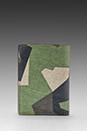 view 4 of 6 Swedish M90 Camo Vertical Flap Wallet in Green/Black in Green & Black