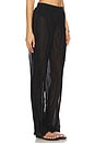 view 2 of 6 Amaya Pant in Black Ripple