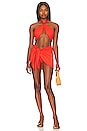 view 4 of 4 ПАРЕО NYLA in Coral