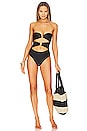 view 1 of 3 Ella One Piece in Black