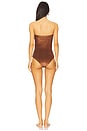 view 3 of 4 Ella One Piece in Espresso Terry