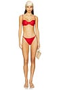 view 4 of 4 Soleil Bikini Bottom in Coral